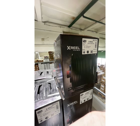 Удлинитель на катушке PCE xreel h05rr-f 5x2.5 16а5п + 3 shuko, 20 метров 93501X64225E