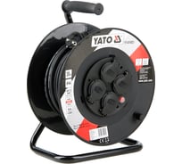 Электрический удлинитель на катушке YATO 30м 3x1,5мм YT-81053