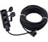 Силовой удлинитель GLANZEN 3 гнезда, КГ 3x1,5, IP44 арт. EC-30-012 00-00006577 1
