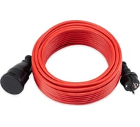 Силовой удлинитель STARWIND ST-PS1.20/R-16 3x1.0 кв.мм, 1 розетка, 20м, ПВС, 16A, без катушки, красный 1892781