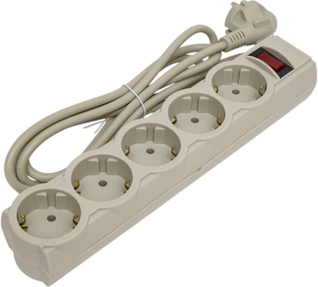 Сетевой фильтр PERFEO POWERX 1,8м 5 розеток серый 30 013 679