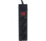 Сетевой фильтр PERFEO POWER+ 1,8м 3 розетки черный 30 012 495 4