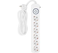 Сетевой фильтр IPPON BK-6-EU-1.8-16-W 1.8м, 6 розеток, белый, коробка 1804827