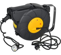 Удлинитель IEK Twist катушка ук15 1место, 2p+pe/15м+2м, 3x1,5мм2, автосмотка TW-KP27-16-01-15-02