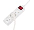 Удлинитель ФАZАFS075-03-300 2,5 кВт ПВС 2х0.75 с выкл. 10А IP20 (3 роз, 3 м, выкл) 5007406 8