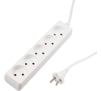 Удлинитель ФАZА 5х5м 10А IP20 FE075-05-500 2.2кВт ПВС 2х0.75 защ. шторки 5000230