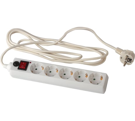 Сетевой фильтр SONNEN U-353, 3 м 511425