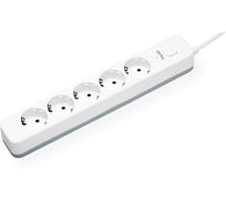 Сетевой фильтр PERFEO POWER STREAM 2500W 5.0 м, 5 розеток, белый 30016442 30016439