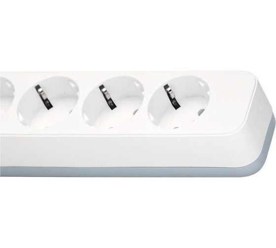 Сетевой фильтр PERFEO POWER STREAM 2500W 1.5 м, 6 розеток, белый 30016446 30016443