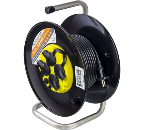 Удлинитель на катушке без заземления PERFEO RU POWER 50 м 4гн 16А 30015484