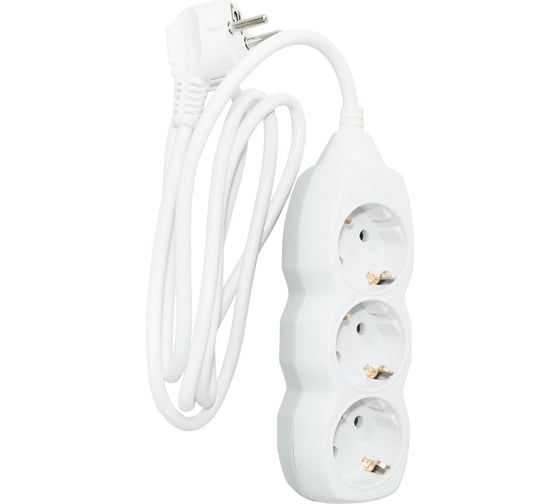 Удлинитель Jilion U-3g-3m-Z с 3 евророзетками (с/з) 3 м 9534146