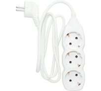 Удлинитель Jilion U-3g-10m-Z с 3 евророзетками (с/з) 10м 9534149