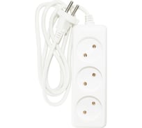 Удлинитель Jilion U-3g-3m-c с 3 евророзетками (б/з) 3 м SIMPLE 9534027