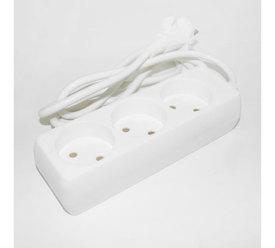 Удлинитель Jilion U-3g-5m-c с 3 евророзетками (б/з) 5 м SIMPLE 9534028