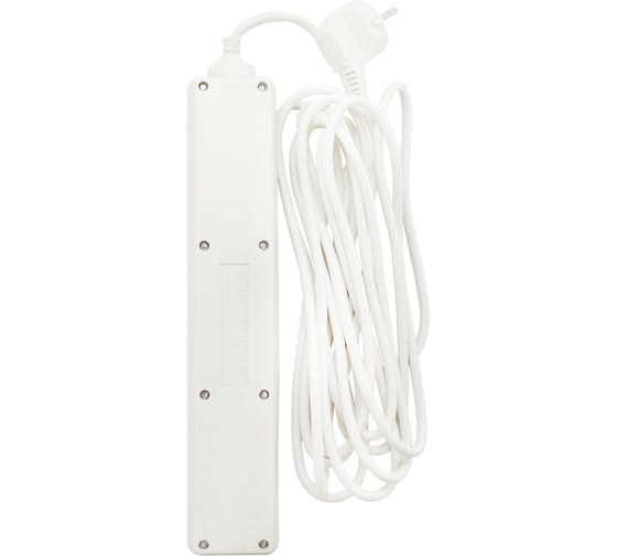 Сетевой фильтр Jilion UF-5g-5m-Z-V с 5 евророзетками (с/з, с/в) 5 м, бежевый 9534852