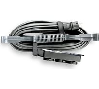 Силовой удлинитель на рамке iTOK без земли, серии iconnect ПВС 2x1,5 мм, 3 гнезда, ip44, гост, 30 м i-CONNECT-SUR-PVS-215-3-44-30