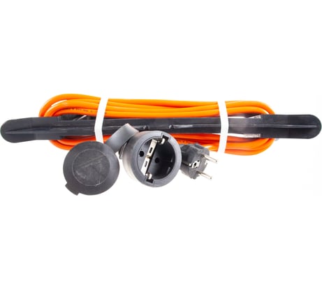 Силовой удлинитель ЭРА UFx-1e-3x1.5-10m-IP44 на рамке, c заземлением, 1 гнездо, 10м, ПВС, 3x1.5 Б0046828