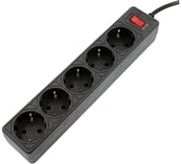 Сетевой фильтр 5Bites garda 5s 3x0.75mm2 5m black SP5B-550