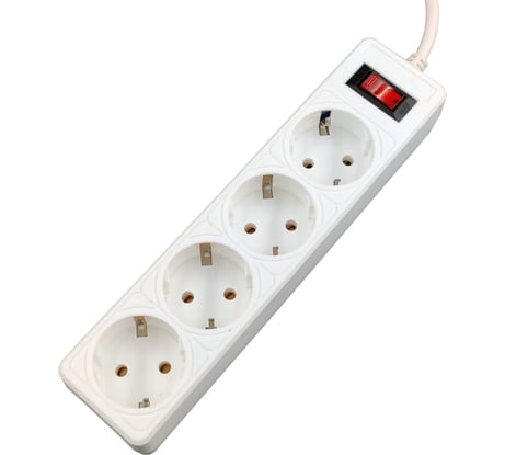 Сетевой фильтр 5Bites garda 4s 3x0.75mm2 3m white SP4W-530