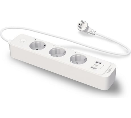 Умный сетевой фильтр TP-Link с тремя розетками и поддержкой HomeKit TAPO P300