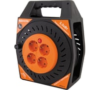 Силовой удлинитель в корпусе TDM ELECTRIC УК10-004, 4 места, 20м, ПВС, 2х1,0 SQ1301-0553