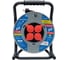 Удлинитель на металлической катушке Power Cube IP44, 16А, 30м, резина, 3x1,5мм2, 4 розетки с заземлением, PC44701 1