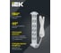 Удлинитель IEK COMFORT У06К 6 мест 2P+PE 3м 3х1,5мм2 16А 694637 8