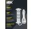 Удлинитель IEK COMFORT У03К 3 места 2P+PE 1,5м 3х1,5мм2 16А белый 694621 8