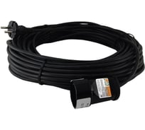 Силовой народный удлинитель-шнур TDM ELECTRIC ПВС 1300 Вт б/з, 30м, штепсельное гнездо SQ1307-0203