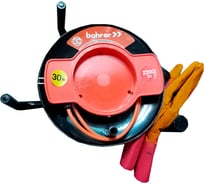 Удлинитель BOHRER ПВС 2200 Вт, 30 метров, на садовой катушке, без заземления УСЭ-22302