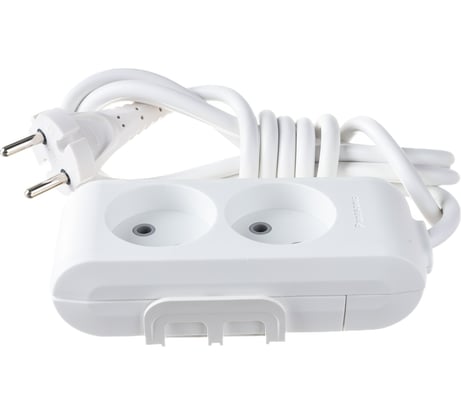 Удлинитель Panasonic 2гн х 2м б/з белый X-TENDIA 54973 WLTB0222-2WH