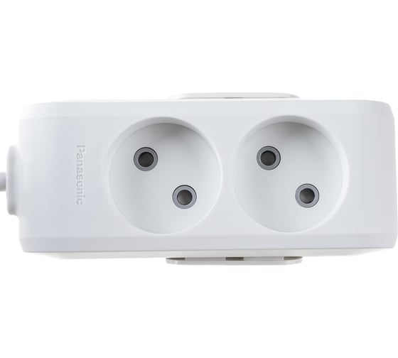 Удлинитель Panasonic 2гн х 2м б/з белый X-TENDIA 54973 WLTB0222-2WH