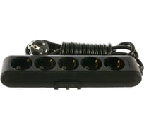 Удлинитель Panasonic 5гн х 3м с/з черный X-TENDIA 54694 WLTB0453-2BL-RES