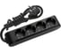Удлинитель Panasonic 4гн х 2м с/з черный X-TENDIA 54697 WLTB0442-2BL-RES 1
