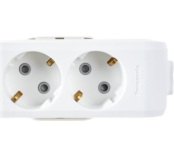 Удлинитель Panasonic 2гн х 3м с/з белый X-TENDIA 54969 WLTB0423-2WH