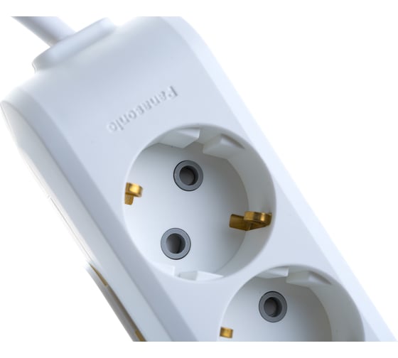 Удлинитель Panasonic 2гн х 5м с/з белый X-TENDIA 54966 WLTB0425-2WH-RES