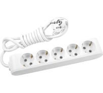 Удлинитель Panasonic 5гн х 3м с/з белый X-TENDIA 54929 WLTB0453-2WH-RES