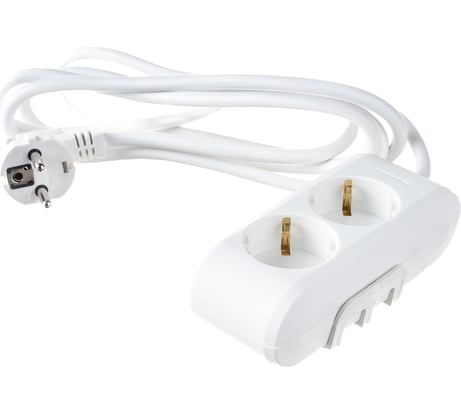 Удлинитель Panasonic 2гн х 2м с/з белый X-TENDIA 54972 WLTB0422-2WH