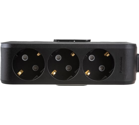 Удлинитель Panasonic 3гн х 5м с/з черный X-TENDIA 54943 WLTB0435-2BL