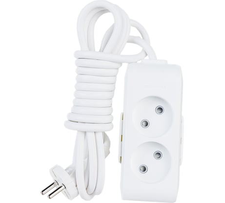 Удлинитель Panasonic 2гн х 3м б/з белый X-TENDIA 54970 WLTB0223-2WH-RES