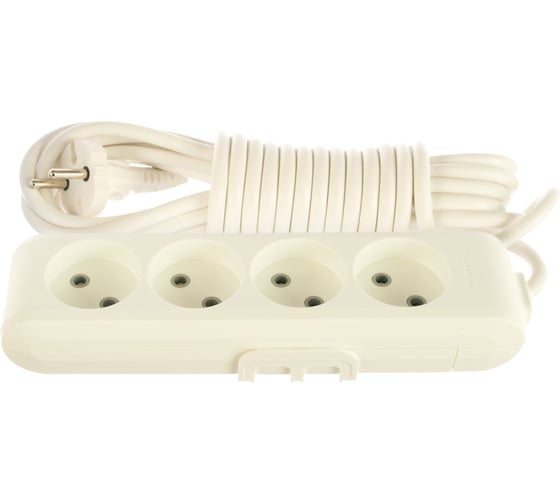 Удлинитель Panasonic 4гн х 5м б/з белый X-TENDIA 54934 WLTB0245-2WH-RES 1