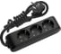 Удлинитель Panasonic 3гн х 3м с/з черный X-TENDIA 54951 WLTB0433-2BL 1