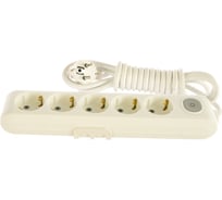 Удлинитель Panasonic 5гн х 3м с/з с выключателем белый X-TENDIA 54928 WLTA0453-2WH-RES