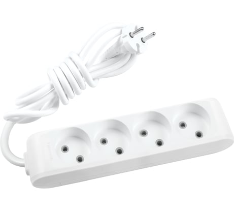 Удлинитель Panasonic 4гн х 3м б/з белый X-TENDIA 54937 WLTB0243-2WH-RES