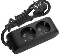 Удлинитель Panasonic 2гн х 2м с/з черный X-TENDIA 54708 WLTB0422-2BL