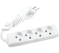 Удлинитель Panasonic 4гн х 2м б/з белый X-TENDIA 54940 WLTB0242-2WH-RES