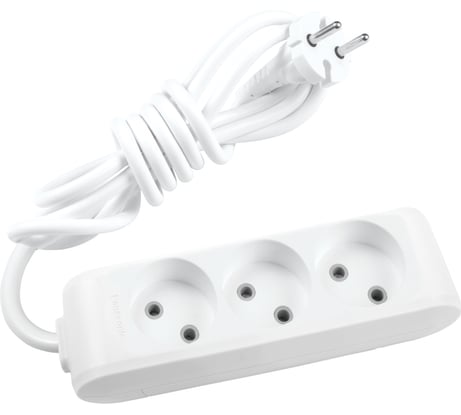 Удлинитель Panasonic 3гн х 3м б/з белый X-TENDIA 54956 WLTB0233-2WH