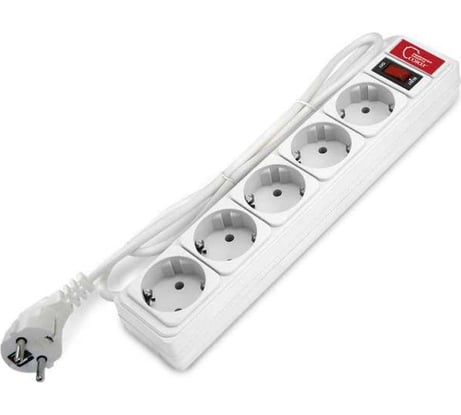 Сетевой фильтр СОЮЗ ПВС, 3*0.75, 1.8м, белый, премиум упаковка 1340