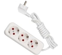 Удлинитель Lezard, LILA, с/з, 3 входа, 2 метра, 720-0302-301