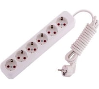 Удлинитель Lezard LILA с заземлением, 6 входов, 3 метра 720-0603-601